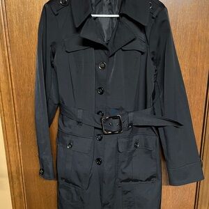 Apt 9 Women’s Black Trench Coat Jacket Size Large